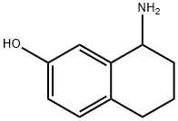 8-aMino-5,6,7,8-tetrahydronaphthalen-2-ol Struktur
