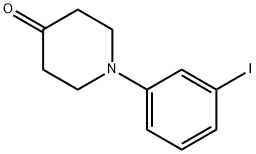 1-(3-iodophenyl)piperidin-4-one Structure