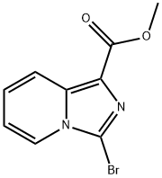 Methyl 3-broMoiMidazo[1,5-a]pyridine-1-carboxylate Structure