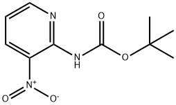 tert-Butyl (3-nitropyridin-2-yl)carbaMate 化学構造式