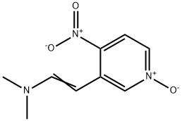 3-[2-(DiMethylaMino)vinyl]-4-nitropyridine 1-Oxide Struktur