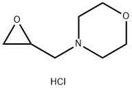 4-(环氧乙烷基甲基)吗啉盐酸盐 结构式