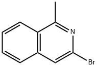 3-BroMo-1-Methylisoquinoline 化学構造式