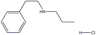 N-Propylbenzeneethanamine hydrochloride Structure