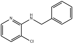 2-苄氨基-3-氯吡啶 结构式