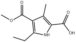 5-ethyl-4-(Methoxycarbonyl)-3-Methyl-1H-pyrrole-2-carboxylic acid|4-甲基5-乙基-3-甲基1H吡咯-2,4-二羧酸酯