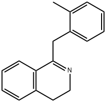 1-(2-Methylbenzyl)-3,4-dihydroisoquinoline Structure