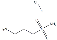 3-氨基丙烷-1 -磺酰胺,盐酸, 104458-33-5, 结构式