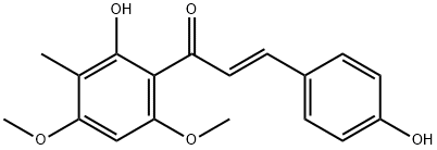 (2E)-1-(2-羟基-4,6-二甲氧基-3-甲基苯基)-3-(4-羟基苯基)-2-丙烯-1-酮