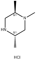 (2R,5S)-1,2,5-triMethylpiperazine hydrochloride Structure