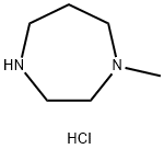 1-METHYL-[1,4]DIAZEPANE HYDROCHLORIDE Struktur