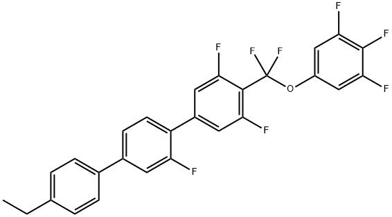 4-[Difluoro(3,4,5-trifluorophenoxy)methyl]-4''-ethyl-2',3,5-trifluoro-1,1':4',1''-terphenyl