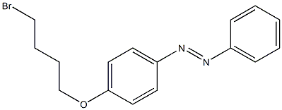 1-(4-(4-BroMobutoxy)phenyl)-2-phenyldiazene Struktur