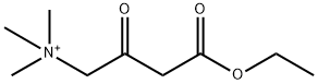 4-乙氧基-N,N,N-三甲基-2,4-二氧代-1-丁铵,10485-47-9,结构式