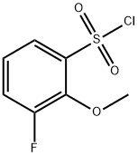 3-フルオロ-2-メトキシベンゾイルクロリド 化学構造式