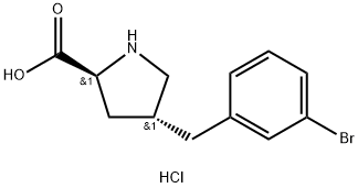 1049734-10-2 (2S,4R)-4-(3-ブロモベンジル)ピロリジン-2-カルボン酸塩酸塩
