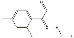 2,4-二氟苯基乙二醛水合物, 1049754-94-0, 结构式