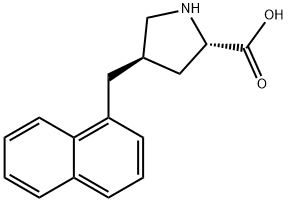 L-萘基脯氨酸,1049980-44-0,结构式