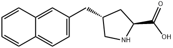 反-4-(2-萘基)-L-脯氨酸, 1049980-53-1, 结构式