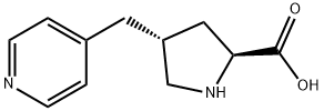 (2S,4R)-4-(pyridin-4-ylMethyl)pyrrolidine-2-carboxylic acid Structure