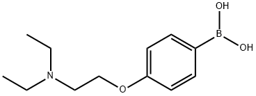 4-(2-(diethylaMino)ethoxy)phenylboronic acid Struktur