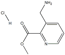 甲基3-(氨基甲基)皮考林酸盐酸盐, 1050610-67-7, 结构式