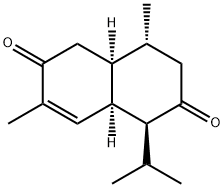 (1S,4R,4AS,8AR)-1,3,4,4A,5,8A-六氢-4,7-二甲基-1-(1-甲基乙基)-2,6-萘二酮