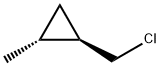 (1R,2R)-trans-1-(ChloroMethyl)-2-Methylcyclopropane Structure