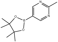 2-MethylpyriMidine-5-boronic Acid Pinacol Ester 化学構造式