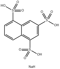 1,3,5-Naphthalenetrisulfonic acid trisodium salt Structure