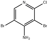 3,5-dibroMo-2-chloropyridin-4-aMine Struktur