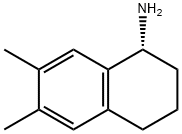 (1R)-6,7-DIMETHYL-1,2,3,4-TETRAHYDRONAPHTHALEN-1-AMINE Structure