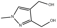 [3-(hydroxyMethyl)-1-Methyl-pyrazol-4-yl]Methanol Struktur