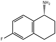 (1R)-6-FLUORO-1,2,3,4-TETRAHYDRONAPHTHALEN-1-AMINE Structure