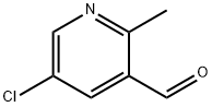 5-chloro-2-Methylnicotinaldehyde Struktur