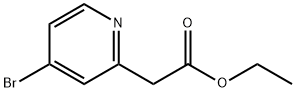 Ethyl 2-(4-broMopyridin-2-yl)acetate Struktur