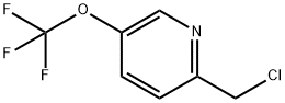 2-(ChloroMethyl)-5-(trifluoroMethoxy)pyridine Struktur