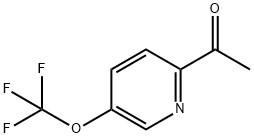 1-(5-TrifluoroMethoxy-pyridin-2-yl)-ethanone Struktur