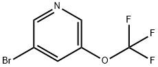 3-溴-5-三氟甲氧基吡啶,1060815-01-1,结构式