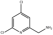 C-(4,6-Dichloro-pyridin-2-yl)-MethylaMine Structure