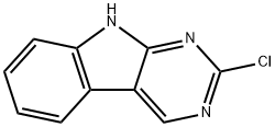 2-Chloro-9H-pyriMido[4,5-b]indole Struktur