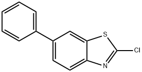 2-chloro-6-phenyllbenzothiazole Struktur