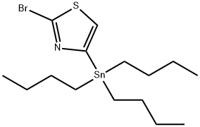 2-Bromo-5-(tributylstannyl)thiazole Struktur