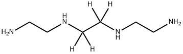 TriethylenetetraMine-d4 化学構造式