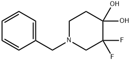 4,4-Piperidinediol, 3,3-difluoro-1-(phenylmethyl)-