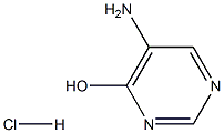 5-氨基嘧啶-4(3H)-酮盐酸盐,106913-64-8,结构式