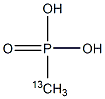 p-Methylphosphonic Acid-13C Struktur