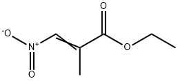 ethyl 2-Methyl-3-nitroacrylate Struktur