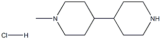 1-Methyl-4,4'-bipiperidine hydrochloride Struktur