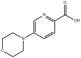 5-N-吗啉基皮考啉酸, 1072103-29-7, 结构式